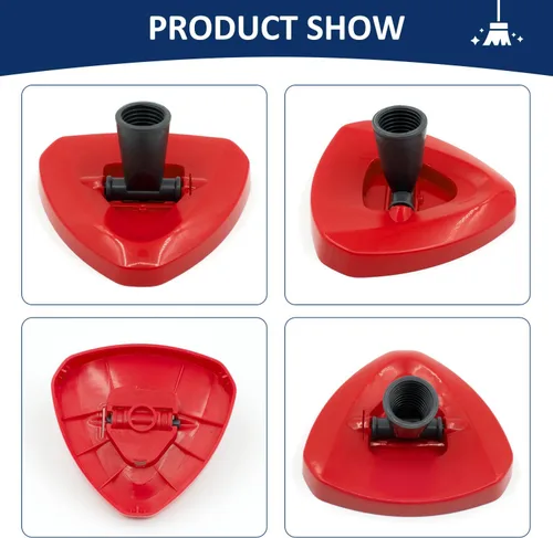 Miniatura 4 de Base de cabezal de repuesto para mopa giratoria compatible con el sistema de tanque 2 de Ocedar RinseClean Solo base de cabezal de repuesto