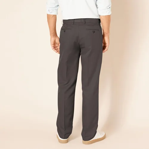 Miniatura 3 de Amazon Essentials - Pantalón de vestir de corte clásico, con cintura expandible y sin pinzas para hombre