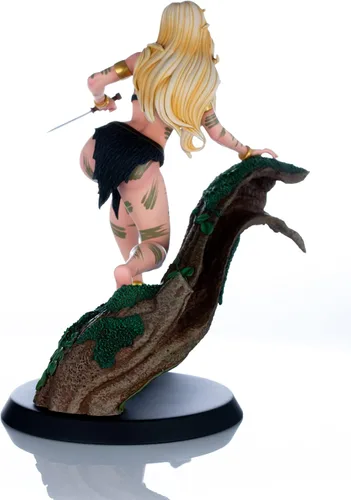 Miniatura 3 de Dynamite Sheena Queen of The Jungle J. Scott Campbell Night Stalker Edition - Estatua a prueba de artista, multicolor