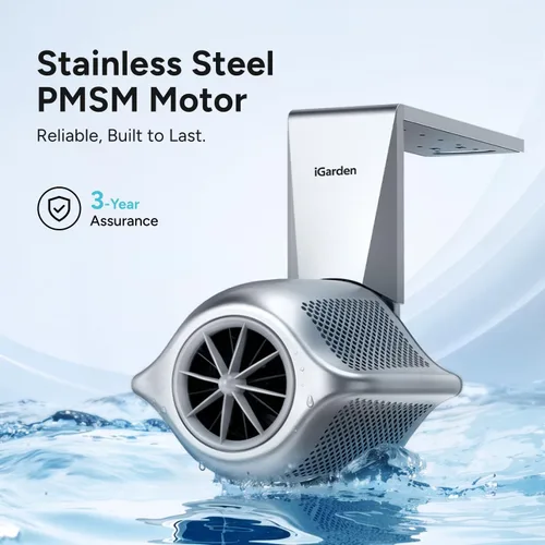 Miniatura 7 de iGarden P100 - Jet de natación para piscina, máquina de corriente de piscina con 5 modos de onda, entrenador de flujo de agua ajustable del 0 al