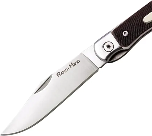 Miniatura 4 de COLD STEEL Ranch Hand SK-5 - Cuchillo plegable versátil de bolsillo compacto y versátil con hoja afilada de 3.75 pulgadas, mango de hueso aserrado