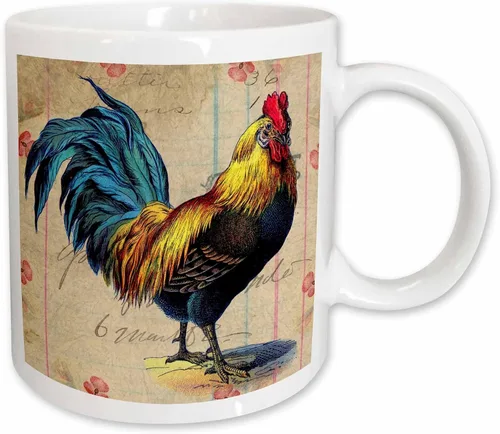 Miniatura 9 de 3dRose Taza, 11oz, Rojo/Blanco, taza_108229_5