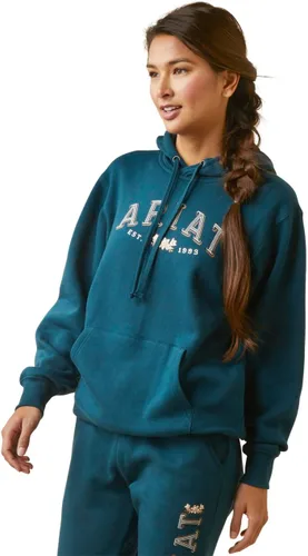 Miniatura 7 de Ariat Sudadera con capucha para mujer, Azul Marino Eclipse
