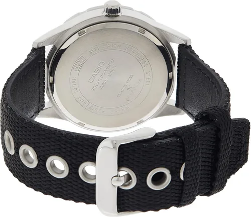 Miniatura 4 de Casio Serie MTPS120L Reloj analógico unisex 100M WR Caja de acero inoxidable Análogo de 3 manecillas (HR, Min, SEC) Indicación de la fecha