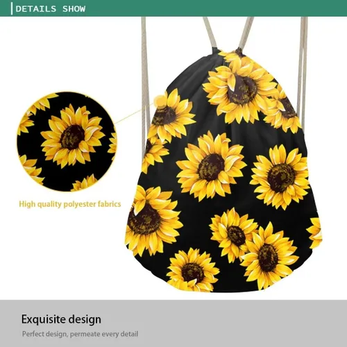 Miniatura 5 de FANCOSAN Sport Ball Designs - Bolsa con cordón para hombre y mujer, para gimnasio, pattern-9, Mochilas Tradicionales