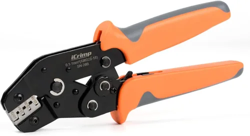 Miniatura 10 de iCrimp IWISS Herramientas de prensado de conectores solares PV para cable de panel solar PV AWG14-10 (2,5/4/6 mm²) con matriz EDM de alambre