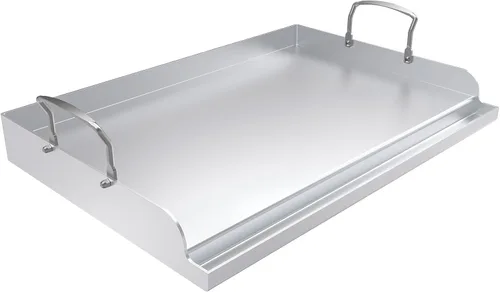Miniatura 11 de Uniflasy Plancha Parrilla Reversible de Hierro Fundido para Estufa 16 7/8" Sartén Plancha Plana, Placa de Plancha Parrilla de Hierro Fundido