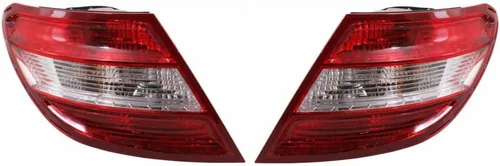 Para Mercedes-Benz C300/C350 2008 2009 2010 2011 Luz trasera lado del conductor y del pasajero | Par | W204 | MB2800129, MB2801129 | 2049068302,