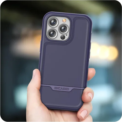 Miniatura 6 de ENCASED Rebel Series - Funda protectora para iPhone 13 PRO (morado)