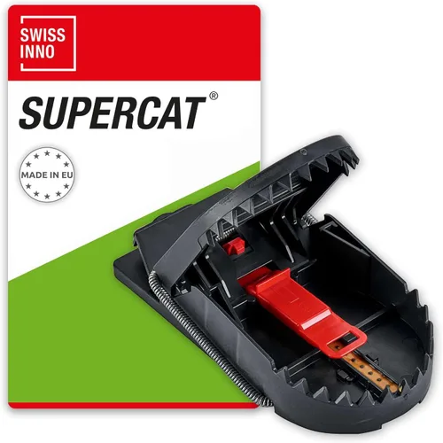Miniatura 12 de Trampa para ratones SWISSINNO No Ver No Tocar - Efectiva, sin contacto + captura no visible + mata sin fallar - Pre-cebada con cebo de comida
