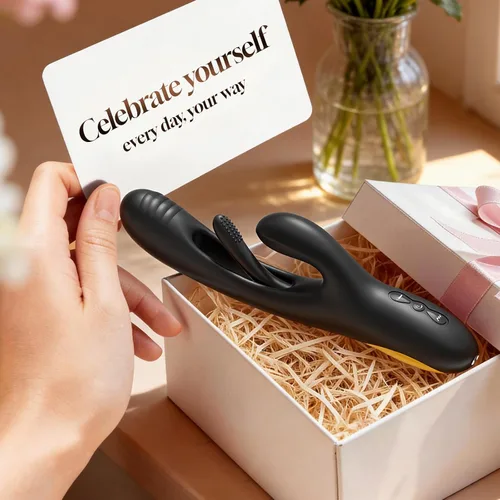 Miniatura 10 de Vibrador consolador conejo juguetes sexuales -LOVENOTE G Spot Vibrador masajeador para mujeres, estimulación del pezón del clítoris, juguetes Negro