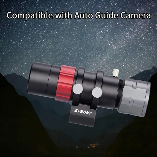 Miniatura 4 de SVBONY SV165 Mini alcance guía 1.181 in F4 buscador y guía alcance para SV305C Pro, compatible con telescopio de astronomía y cámaras de guía