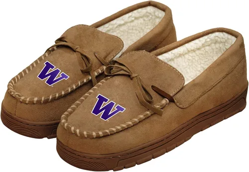 Miniatura 20 de FOCO NCAA NCAA - Pantuflas tipo mocasín con logotipo de equipo universitario para hombre