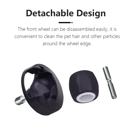 Miniatura 5 de Conjunto de bola de repuesto para rueda delantera compatible con iRobot Roomba S Series s9 y s9+, paquete de 2 unidades.