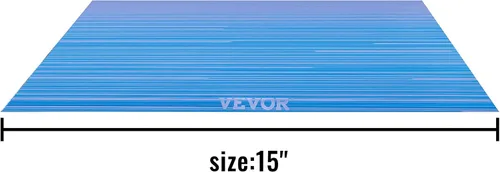 Miniatura 8 de VEVOR - Toldo para vehículo recreativo de 15 pies, toldo de tela para remolque, patio, campamento, de vinilo duradero de 15 onzas para VR