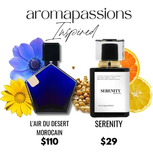 Miniatura 6 de SERENITY Inspirado en TAUR LAIR DESERT Morocain Colonia de feromonas para hombres y mujeres Extrait de perfume Fragancia de aceite esencial