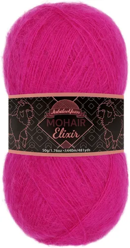 Miniatura 61 de JubileeYarn Mohair Elixir Yarn - 50g/Skein Baby Wool Blend - Cosmopolitan - 1 Skein
