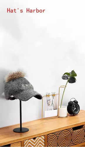 Miniatura 3 de Helmet Stand - Metal Rotation Stand for Motocycle, Caps, Hats & Rugby Helmets