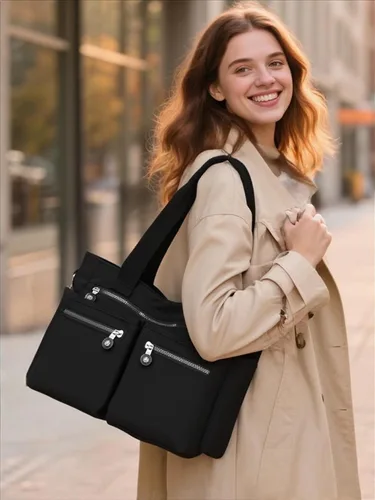 Miniatura 2 de Bolso de mano para mujer, bolsos de trabajo para mujer, bolsos cruzados con múltiples bolsillos