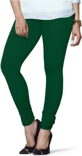 Miniatura 21 de ladyline Leggings Churidar elásticos de algodón para mujer Extra largos de longitud completa de cintura alta Talla regular y grande Pantalones