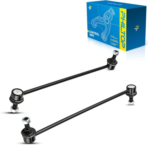 Miniatura 112 de PHILTOP Kit de suspensión delantera de 10 piezas, brazos de control inferiores con juntas de bola, eslabones de extremo de barra estabilizadora