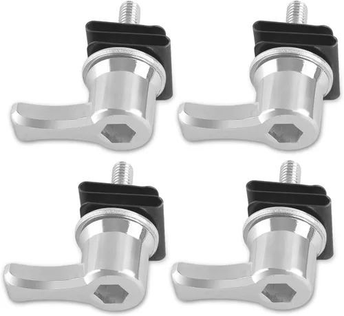 Miniatura 4 de Hardware de montaje de alforjas Sistema de bloqueo antirrobo para Harley Touring Road Street Glide Electra 1992-2025