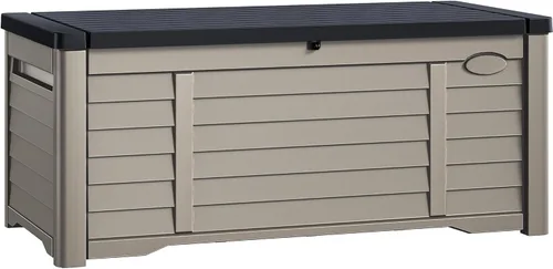 Miniatura 8 de DWVO Louver - Caja de almacenamiento impermeable para exteriores de 120 galones