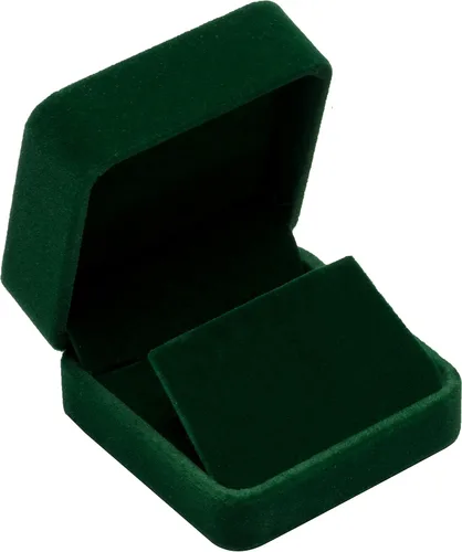 Miniatura 2 de Cajas de regalo de pendientes de terciopelo Joyero (verde)