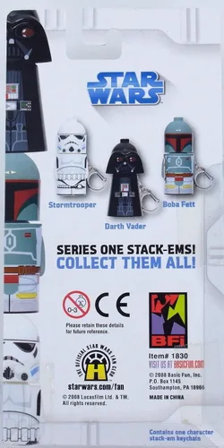 Miniatura 2 de Star Wars Stack-ems Llavero Boba Fett