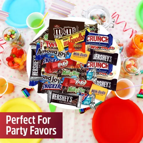 Miniatura 5 de Paquete variado de dulces de chocolate, dulces de chocolate a granel para fiestas, paquete variado de dulces de chocolate surtidos de 5 libras