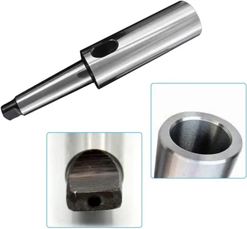 Miniatura 2 de Morse Taper Extension Socket MT1 Outside-MT2 Dentro de la extensión de la manga con el externo e interno Morse Taper Precision Version Diámetro