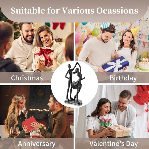 Miniatura 5 de Sziqiqi Regalos de boda de aniversario para parejas: regalos de hierro para el sexto aniversario para él, para mujeres, parejas, regalo de boda de 6