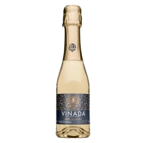 Miniatura 2 de VINADA - Crispy Chardonnay Mini - Vino Cero Alcohol - 6.8 fl oz (24 Botellas de Vidrio)