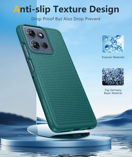 Miniatura 241 de FNTCASE Funda para iPhone 17 Pro: Fundas delgadas translúcidas de color azul claro compatibles con MagSafe, protección completa de la cámara