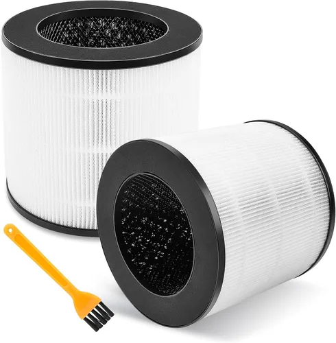 Filtros de repuesto True HEPA para purificador de aire MA 14/14W/14B, filtros H13 True HEPA y carbón activado, prefiltros 3 en 1, paquete de 2