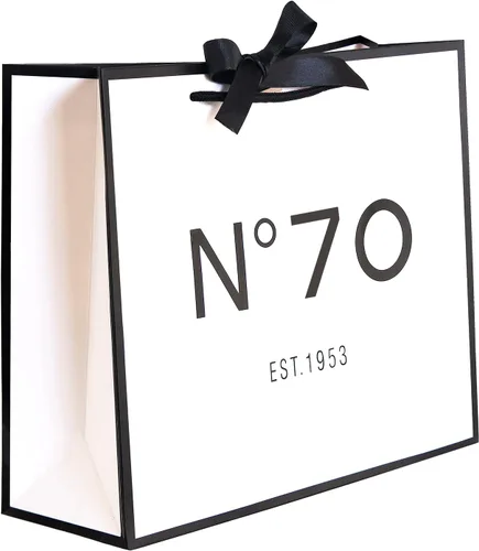 ANFENG Bolsa vintage de regalo de recuerdo de 70 cumpleaños para mujeres, 1953 mamá, novedad de 70 años, bolsas de papel para fiestas, compras, idea