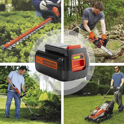 Miniatura 7 de TREE.NB Batería de litio LBX2040 mejorada de 40 V 3000 mAh de repuesto para batería Black Decker de 40 V LBX2040 LBXR36 LBXR2036 LST540 LCS1240