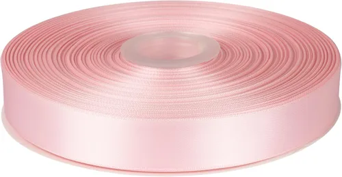 Miniatura 23 de Cinta de satén de doble cara de 1-1/2 pulgadas x 100 yardas, cinta de poliéster negra para envolver regalos, decoración de boda, arreglos florales