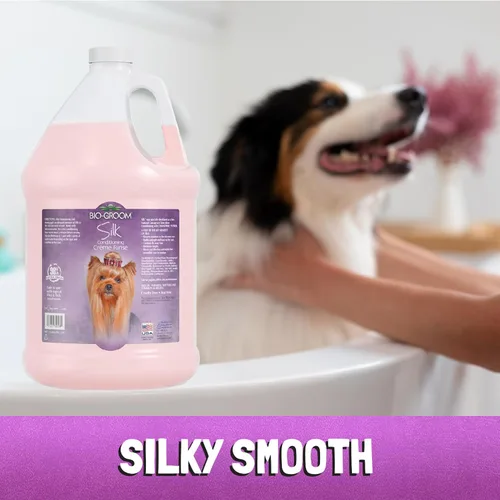 Miniatura 3 de Bio-Groom Silk Creme Rinse - Acondicionador para perros, acondicionador para cachorros, acondicionador desenredante para perros, acondicionador