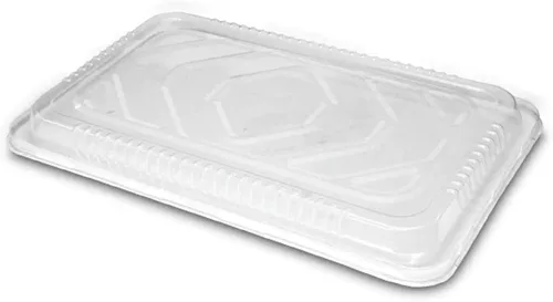 Sartenes de aluminio desechables de tamaño completo para hornear bandejas para hornear | Bandeja de papel de aluminio reutilizable antiadherente