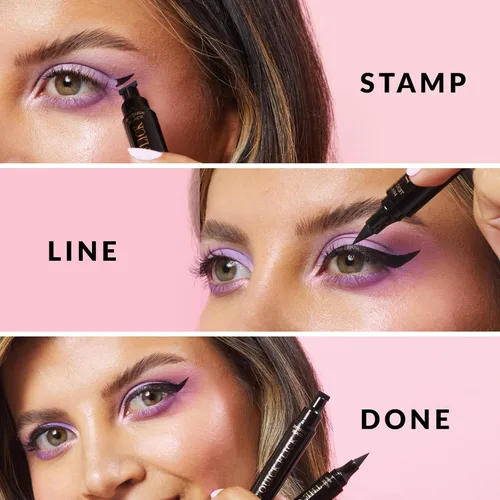 Miniatura 2 de The Quick Flick Sello delineador de ojos con alas, impermeable y a prueba de manchas, vegano, delineador de ojos de gato, sello de alas de 0.197 in