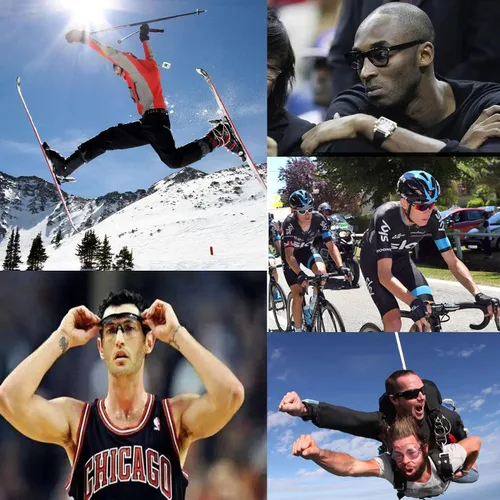 Miniatura 6 de Retenedores de gafas de la correa de las gafas, correa de gafas de silicona, correas elásticas antideslizantes para gafas de sol deportivas, 3