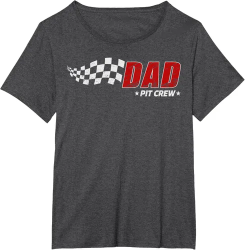 Miniatura 28 de Dad Pit Crew Race Car Birthday Family Matching Pit Crew Camiseta Pit Crew