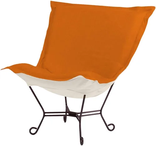 Miniatura 94 de Howard Elliott Collection Avanti Pecan - Silla de asiento oscilante con funda, silla multiusos de mariposa con marco de titanio, muebles de patio