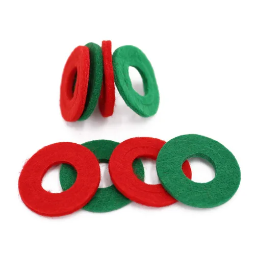 Miniatura 2 de Terminal de batería Arandelas anticorrosión Fibra 8 piezas Protector de terminal de batería (4 rojas y 4 verdes)