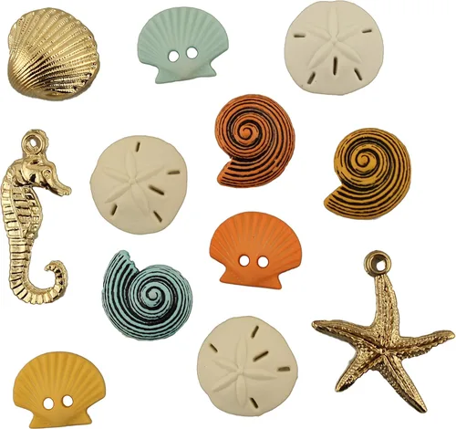 Miniatura 27 de Botones en abundancia botón paquete temático, cocina