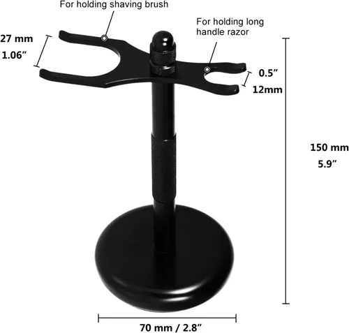 Miniatura 4 de Soporte de doble cara para maquinilla de afeitar y cepillo de afeitar de alta calidad