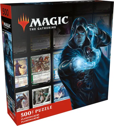 Miniatura 5 de Magic The Gathering, Planeswalkers - Rompecabezas MTG de 500 piezas para adultos, rompecabezas de 500 piezas para adultos y niños mayores de 12 años