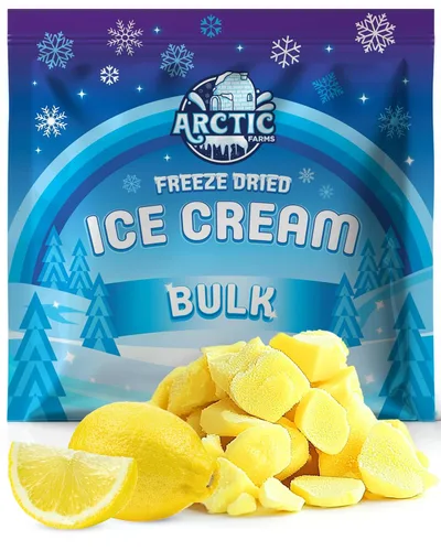 Miniatura 71 de Arctic Farms Trozos de Helado Liofilizado a Granel - No se Derrite (Mantequilla de Maní) (1 libra)