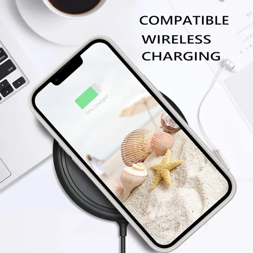 Miniatura 187 de GUAGUA Funda compatible con iPhone 17 Pro Max de 6.9 pulgadas, silicona líquida, goma de gel suave, delgada, forro de microfibra delgada